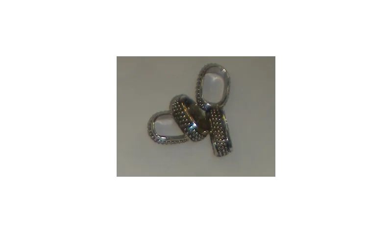 Entrepiezacadenita 6mm / Cuentas Metálicas de Latón / Zamak