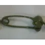 Imperdible calavera 18*5mm Color 5 / Cuentas Metálicas de Latón / Zamak