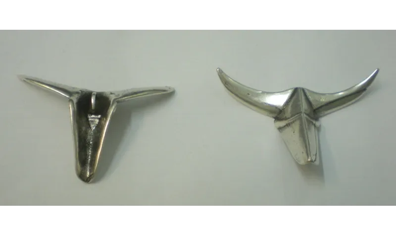 Tauro 50*30mm P.Vieja / Cuentas Metálicas de Latón / Zamak