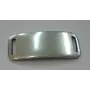 Placa rectangular 38*16 ranura de 10mm p.Vieja / Cuentas Metálicas de Latón / Zamak