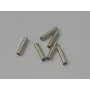 Tubo hueco 10mm *1mm interior / Cuentas Metálicas de Latón / Zamak