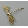 Colgante Libélula Oro 40*40 / Cuentas Metálicas de Latón / Zamak