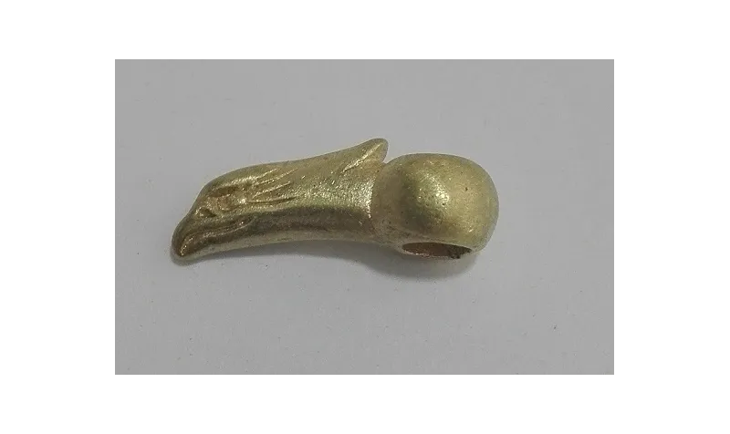 Cuello aguila Oro Mate 17*5mm / Cuentas Metálicas de Latón / Zamak