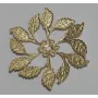 Pieza para casquilla 35mm Oro Mate / Cuentas Metálicas de Latón / Zamak