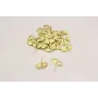 Cogante Hola Ginkgo 20*16 Oro Mate / Cuentas Metálicas de Latón / Zamak