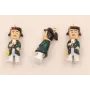 Colgante Cara Vinagre San Fermín Esmalte 33*11*11 / Cuentas Metálicas de Latón / Zamak