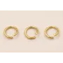Arandela adero Inox. 316L 7mm ext. Baño Oro / Arandelas de Acero Inoxidable