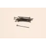 ALFILER ARANDELA (GANCHO) 7*300 Plata Vieja / Alfileres de Latón / Zamak