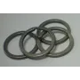 ARO LLAVERO PLANO Plata Vieja / Arandelas de Latón / Zamak