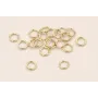 Arandela. 4*0,8 Baño Oro 18K y 3 micras espesor / Arandelas de Baño Oro 3 Micras 18K