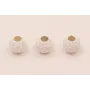 BOLA BRILLANTE 5MM PLATA LEY 925 / Cuentas Metálicas de Plata 925