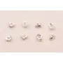 Chip Irregular Plata 925 3mm / Cuentas Metálicas de Plata 925