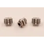 LETRA I 10*8mm / Cuentas Metálicas de Latón / Zamak