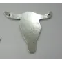 cabeza Toro 45*40 P.Vieja / Cuentas Metálicas de Latón / Zamak