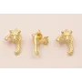 Colgante Tigre 20*12mm Dorado Mate / Cuentas Metálicas de Latón / Zamak