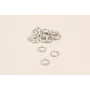ANILLA RED. 9*1,5 PLATA SUPER GRANDE / Arandelas de Latón / Zamak