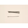 ALFILER ARANDELA (GANCHO) 7*500 Plata Vieja / Alfileres de Latón / Zamak