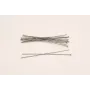 ALFILER TAPONADO 62MM PLATA VIEJA (HILO 0,6) / Alfileres de Latón / Zamak