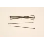 Alfiler Extra largo Plata Vieja / Alfileres de Latón / Zamak