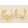 Pulsera Brazalete Mariposas de 35mm / Bases de Pulseras de Latón / Zamak