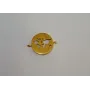 Cuenta Mapamundi A. Inoxidable 10mm - doble anilla / Cuentas Metálicas de Acero Inoxidable