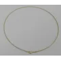 Collar hilo flexible 1,2mm oro mate / Bases de Collares de Latón / Zamak