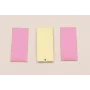 Cuenta Rectangulo 38*15 D.Mate Esmalte Rosa / Cuentas Metálicas de Latón / Zamak