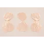 Cuenta Pareja de Pétalos 50*27mm moldeables Cobre / Cuentas Metálicas de Latón / Zamak
