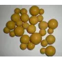 Lote Amarillo piezas collar razimo /Cuentas de  Plástico / Resina 