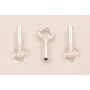 Terminal 8mm long. / Terminales de Plata 925