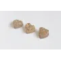 Drusa Corazón 10*10 Beige / Semipreciosas de 