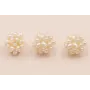 Bola de 12mm hecha de perlas / Semipreciosas de 