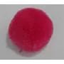 Borla 20mm Coral /Cuentas de  Tela 