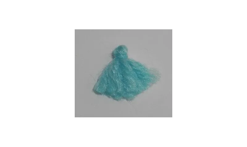 Pompon Lana 15mm Azul Cielo /Cuentas de  Tela 
