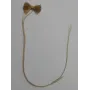 Mariposa Beige 20mm ancho /Cuentas de  Tela 