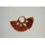 Aro 10mm Multipompón Caldera /Cuentas de  Tela 