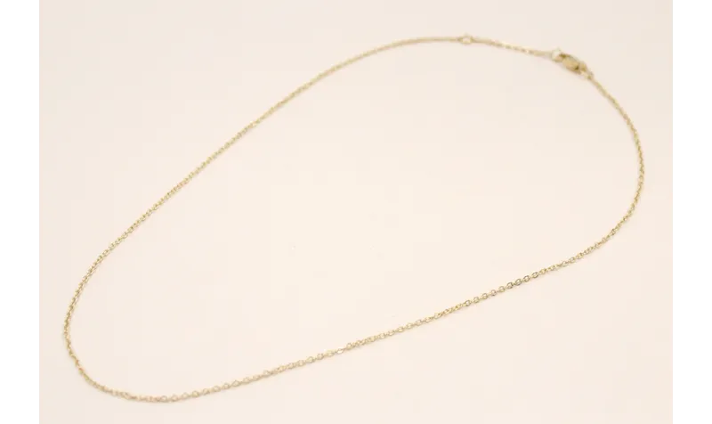 Collar completo 435*1,5mm  Baño Oro / Bases de Collares de Baño Oro 3 Micras 18K