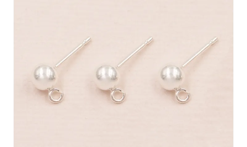 PENDIENTE DORMILON AG 536/0 cabeza 5mm / Base Pendientes 