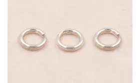 Anilla doble 5mm diámetro / Arandelas de Plata 925
