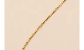 Cadena Completa con cierre 50cms Acero eslabon 3*2 / Cadenas de Acero Inoxidable
