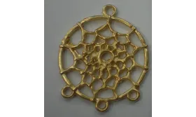 atrapasueños 26mm O.Mate / Cuentas Metálicas de Latón / Zamak