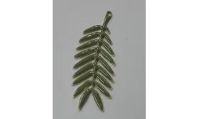Ramillete verde   40*20mm / Cuentas Metálicas de Latón / Zamak