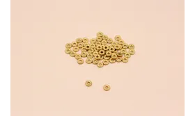 Disco de 3mm diámetro * 1mm agujero * 1 mm grosor / Cuentas Metálicas de Latón / Zamak