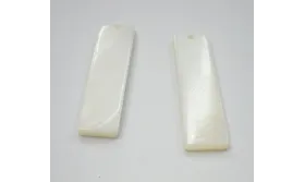 Rectangulo 40*10mm /Cuentas de  Nacar 