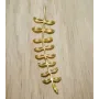 Colgante rama 68*18mm Oro Mate / Cuentas Metálicas de Latón / Zamak
