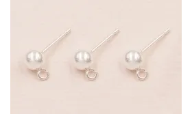 PENDIENTE DORMILON AG 536/0 cabeza 5mm / Base Pendientes 