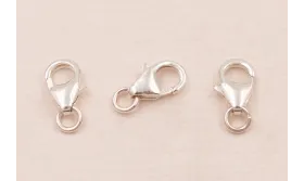 Mosquetón 11mm long / Cierres de Plata 925