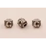 LETRA G 10*8mm / Cuentas Metálicas de Latón / Zamak