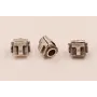 LETRA T 10*8mm / Cuentas Metálicas de Latón / Zamak