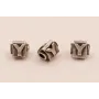 LETRA Y  10*8mm / Cuentas Metálicas de Latón / Zamak